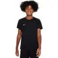 Nike Kortærmet Nike Dri-FIT Strike-fodboldtrøje til større børn - sort