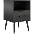 Dorel Home - Sidebord Wilson - Sort - Sengeborde - - Homeroom