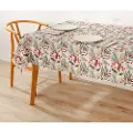 Muare Merry Christmas Pletbestandig Dug 200x139 Cm