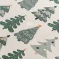 Muare Merry Christmas Pletbestandig Dug 140x139 Cm