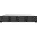 Qnap Ts-1273au-rp-8g Nas & Lagringsserver Stativ (2u) Ryzen Embedded V1500b 8 Gb Ddr4 0 Tb Qnap Qts Aluminium, Sort