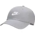 Nike Ustruktureret Nike Club Futura Wash-kasket - grå