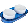 TIAKI Duo keramikskål Deep Sea - 2 x 400 ml, Ø 13 cm