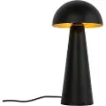 QAZQA Udendørs gulvlampe sort 50 cm - Mushroom