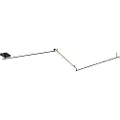 QAZQA Sort loftslampe 300 cm inkl. LED 3-trins dæmpbar justerbar - Annuschka