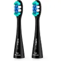Niceboy Tandbørstehoveder Replacement head ION Sonic Medium black 2 pcs