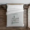 Play Fabrics Dynebetræk Med Knapper Hogwarts I Julen 105 180x220 Cm