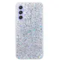 Mtp Products Samsung Galaxy S23 FE Glitter Flakes TPU Cover - Sølv