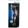 Bauerfeind GenuTrain 8 S, knæbandage, blå