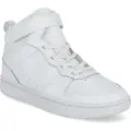 Nike Court Borough Mid 2-sko til mindre børn - hvid