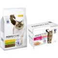 Perfect Fit Sensitive Adult 1+ med kalkun kattefoder