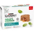 Gourmet Økonomipakke: Gourmet Nature's Creations Gravy Heart 24 x 85 g - Okse, Kylling, Torsk, Dybhavfisk