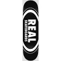 Real Team Classic Oval 8.25" Skateboard deck mønster