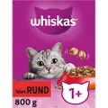 Whiskas Adult 1+ med oksekød kattefoder