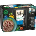 Sheba Nature's Collection i sauce 96 x 85 g - Fisch Variation (Thunfisch, Lachs, Kabeljau, Hochseefisch)