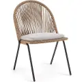 Kave Home - Stol Shann, 4-pak - Brun - Stole - - Homeroom