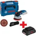 Bosch Slibeapparat Gex18v-125+kitexpertm480+l-boxx136 Uden Batteri