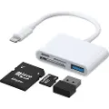 JOYROOM Lightning Multi-hub med hukommelseskort og USB-indgang