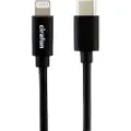 Cirafon Usb-c Til Lightning Hurtigladekabel – Til Iphone/ipad 1m. Sort