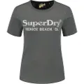 Superdry Metallic Venue Relaxed T-shirt Med Korte ærmer