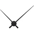 Nextime - Vægur Hands 85 cm - Sort - Vægure og bordure - - Homeroom