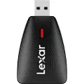 Lexar Multi-card 2-in-1 Usb 3.1 Reader Kortlæser Usb 3.2 Gen 1 (3.1 Gen 1) Type-a Sort