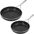 Demeyere - Sæt med stekpannor Alu Pro 5 Ceraforce 24 cm & 28 cm - Sort - Stegepander & grillpander - - Homeroom