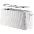 Alessi Brødrister PLISSÉ XXL 46 cm, hvid, plastik, Alessi