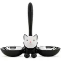 Alessi Katteskål TIGRITO, sort, Alessi