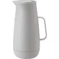 Stelton Thermokande NORMAN FOSTER 1 l, lysegrå, plast, Stelton