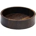 Lind DNA Dumpebakke WOOD BOX 11 cm, mørk brun, træ, LIND DNA