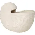 Ferm Living Urtepotte SHELL POT 31 cm, hvid, stentøj, fast LIVING
