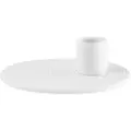 Blomus - Lysestage Nona Ø12 cm - Hvid - Lysestager & lanterner - - Homeroom