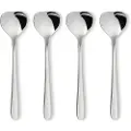Alessi Kaffeske BIG LOVE, sæt med 4 stk, 10 cm, sølv, Alessi