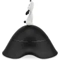 Alessi Hundeskål LULA 600 ml, sort, ALessi