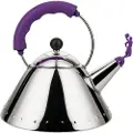 Alessi Komfurkedel 9093, sølv/lilla, Alessi