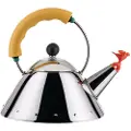 Alessi kedel 9093 1 l, sølv / gul, Alessi