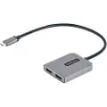 StarTech.com USB-C to Dual HDMI MST HUB Dual HDMI 4K 60Hz USB Type C Multi Monitor Adapter for Laptop w/ 1ft (30cm) cable