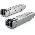 Ubiquiti UACC-OM-MM-1G-D-2 SFP Multi-mode Duplex Fiber Transceiver 550m 850nm (Pack of 2)