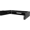StarTech.com Rack-2u-14-bracket Stativ Vægmonteret Stativ Sort