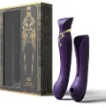 Zalo Queen - luftbølge G-punkt og klitoris vibrator (lilla)