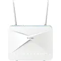 D-Link G415/e Trådløs Router Gigabit Ethernet Dual-band (2,4 Ghz / 5 Ghz) 4g Blå, Hvid