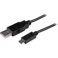 StarTech.com Slim 0.5m. Usb A Micro-usb B Sort