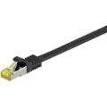 Goobay LAN CAT 7 S/FTP - Sort - 0.5 meter