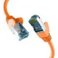 EFB Elektronik patch cable - 15 cm - orange - Orange - 0.1 meter