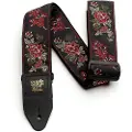 Ernie Ball P04142 Classic Jaquard Strap Red Rose