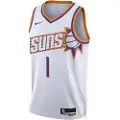 Nike Devin Booker Phoenix Suns 2023/24 Association Edition Nike Dri-FIT NBA Swingman-trøje til mænd - hvid