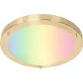 QAZQA Smart loftslampe guld 31 cm IP44 inkl. Wifi A60 - Yuma