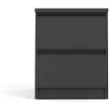 Tvilum - Naia natbord 2 skuffer - pakke - Sort - Sengeborde - - Homeroom