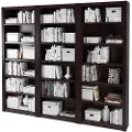Loft 24 - Overskab M Billie 3-delt - Brun - Bogreoler - - Homeroom